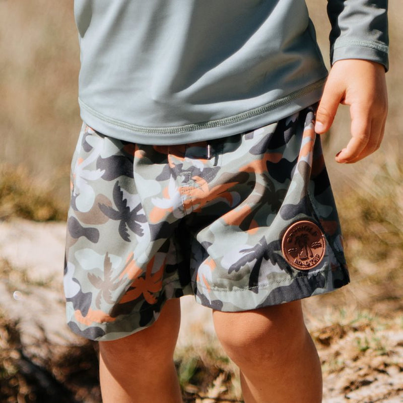 Crywolf | Board Shorts-Beach Camo