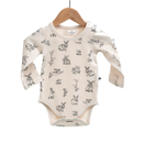Burrow & Be |  L/S Bodysuit - Burrowers Almond