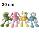 Baby Boo |  Soft Knitted Animals with a Rattle Inside - 4 Asstd