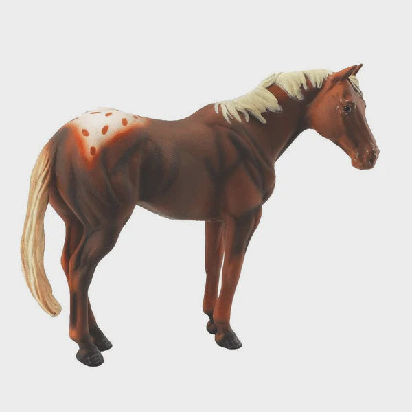 CollectA - Chestnut Appaloosa Stallion