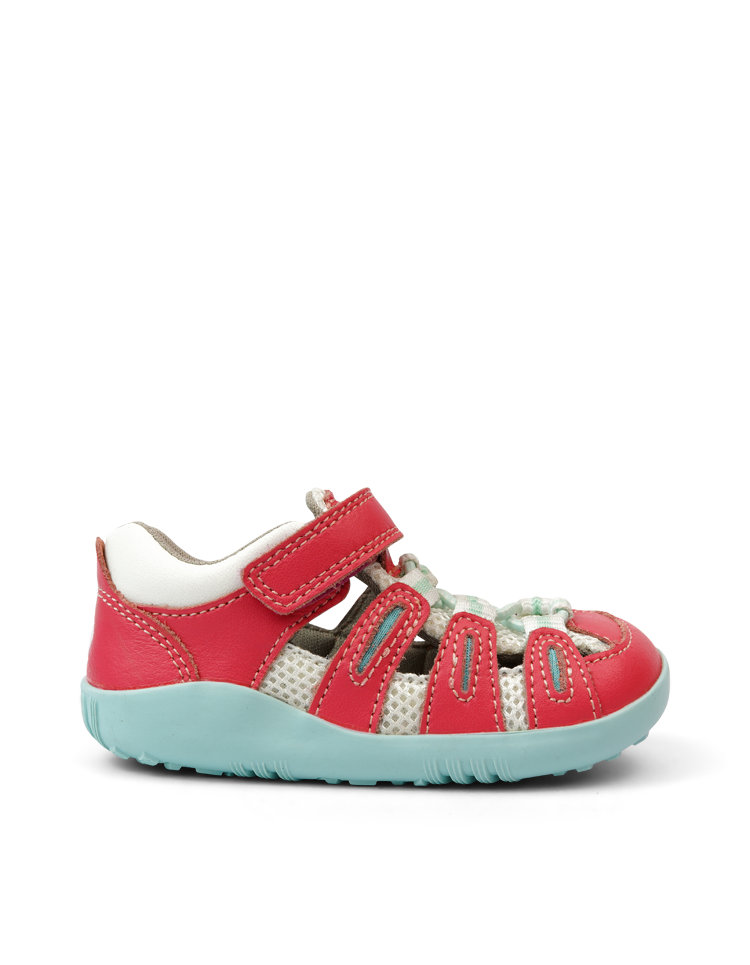 Bobux | IWalk  Summit Sandal - Guava & Mist