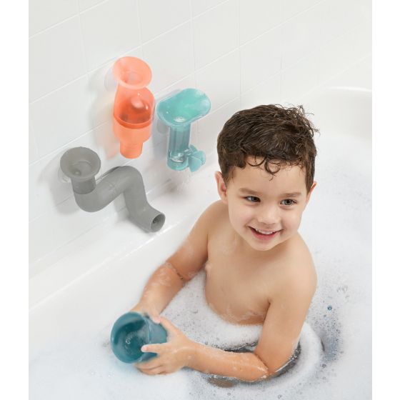 Boon | TUBES BATH TOY - CORAL/MULTI