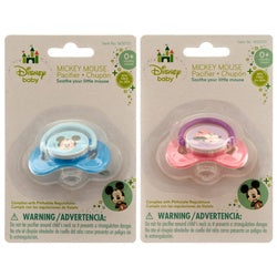 BABY PACIFIER 1PC "MICKEY MOUSE & MINNIE MOUSE