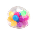 DNA Colorful Beads Squishy Rainbow Stress Ball Fidget Toy