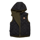 Crywolf | Reversible Vest -Black Khaki RRP $99.99  SPECIAL $69.99