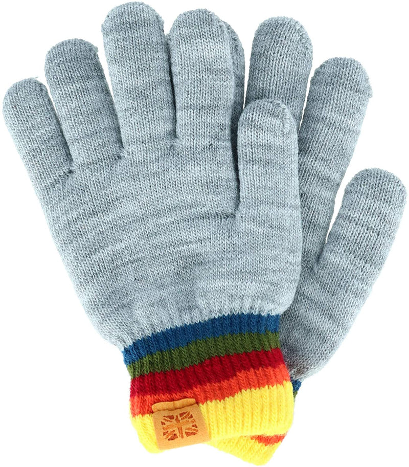 Britt's Knits Kids' Gloves Grey