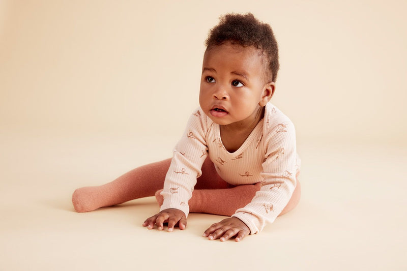 W & F | Organic Cotton Rib Robin Bodysuit