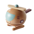 Wooden Helicopter Music Box