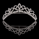 Mad Ally | Medium Crystal Tiara Silver