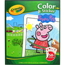 Crayola Colour & Sticker Book Peppa Pig