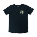 Hello Stranger | Scoop Tee-Black