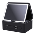 Mad Ally Beauty Box with LED Mirror - Black