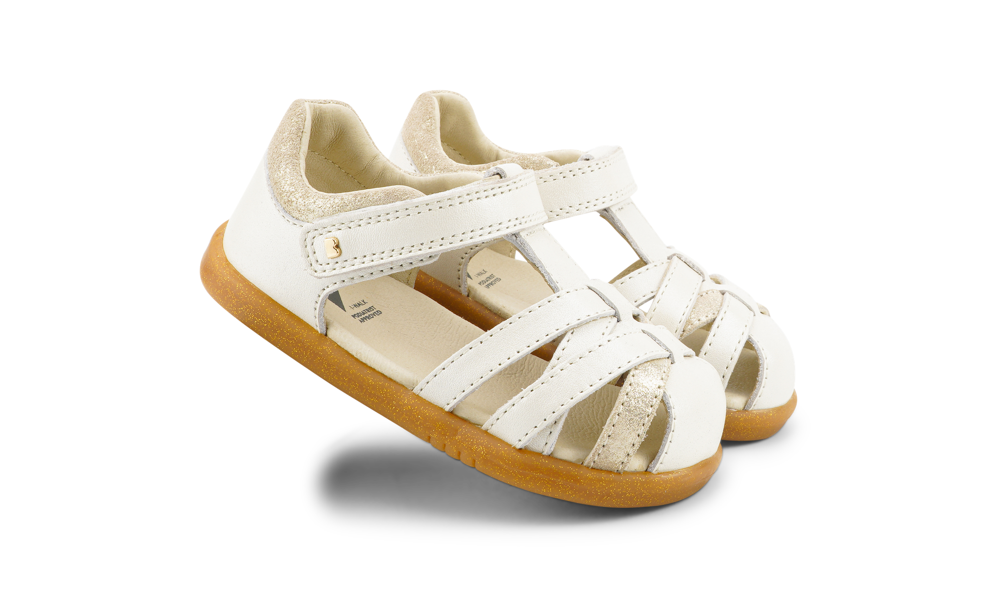 Bobux | IWalk Cross Jump Sandal - Moon Pearl