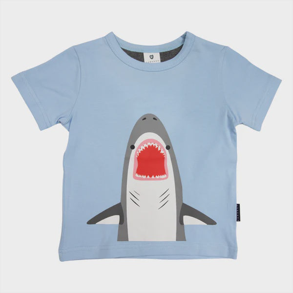 Korango | Shark Tee - Blue