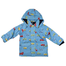 Korango | Trucks Polar Fleece Lined Raincoat - Airie Blue  RRP $69.99