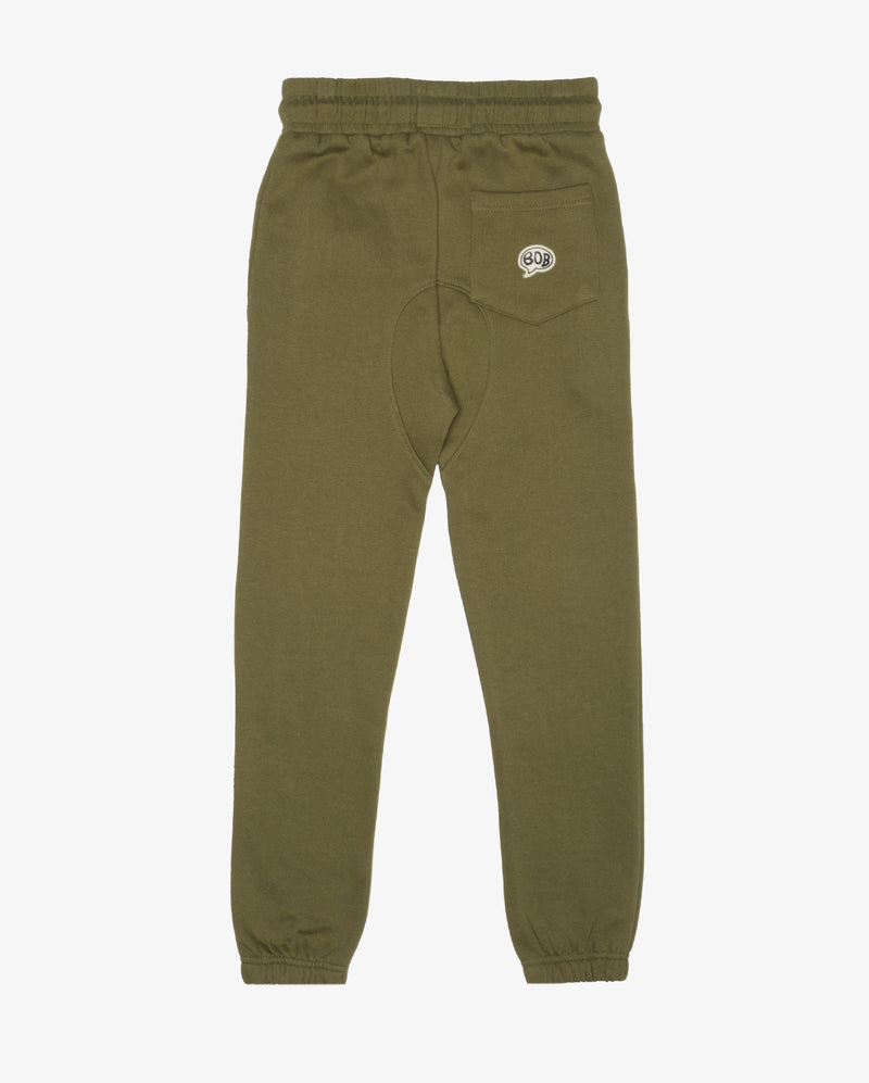 BOB | Khaki Green Fleece Joggers  RRP $74.99  SPECIAL $44.99