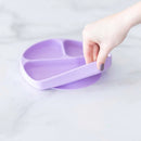 Bumkins - Silicone Grip Dish lavender