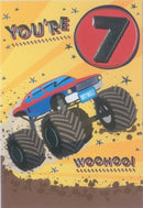 DELUXE 7 MALE | YOU"RE & WOOHOO CARD