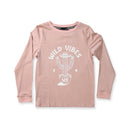 Hello Stranger | Wild Vibes L/S Rose Smoke RRP $49.99  SPECIAL $29.99