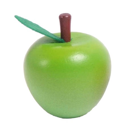 Wooden Green Apple