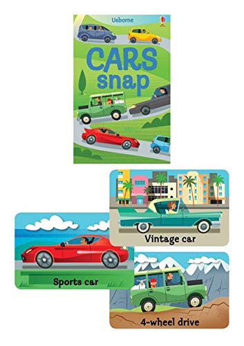 Usborne | Snap Card Game - Cars