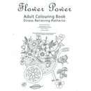 Adult Colouring – Flower Power