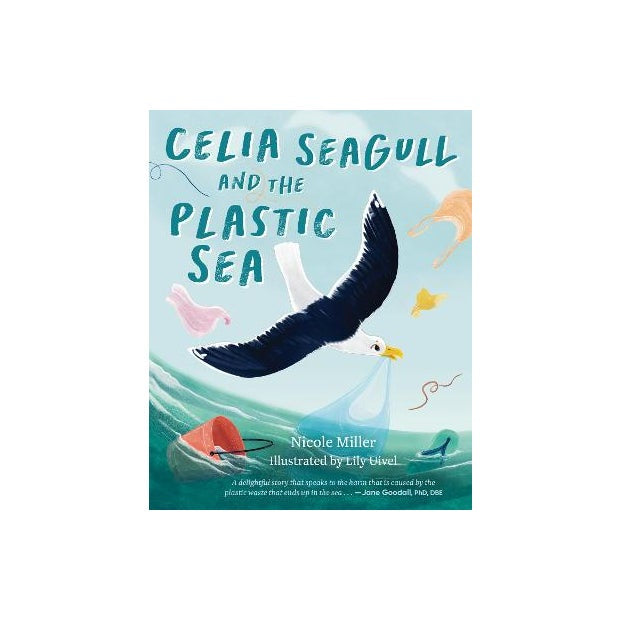 Celia Seagull And The Plastic Sea - Soft cover book