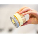 Glass Baby Food Storage 3Pk - Lemon & Grey