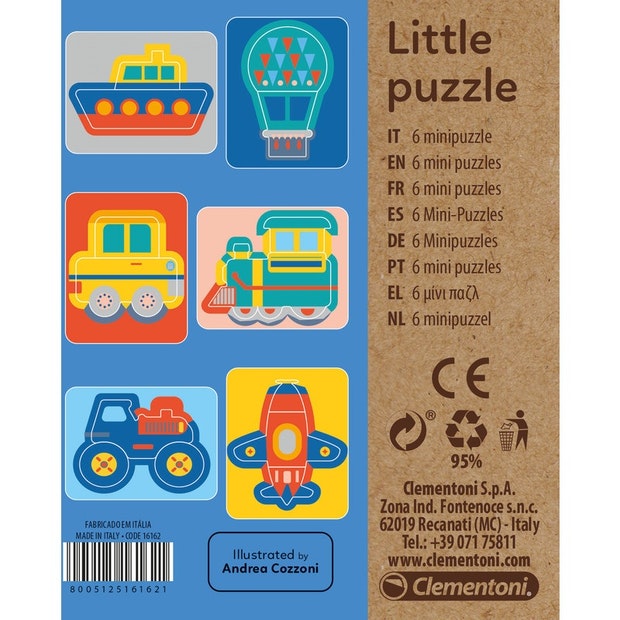 Clementoni  | Little Puzzle - Transport