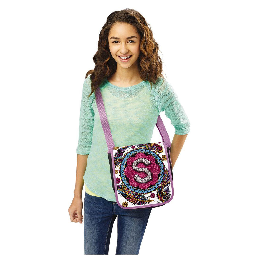 CraZArt Magic Sequin Messenger Bag