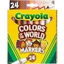 Crayola | Colours of the World Markers 24
