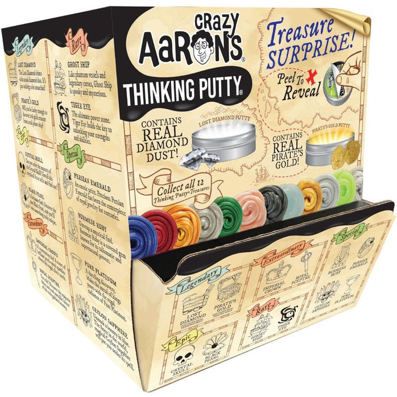Crazy Aaron's Thinking Putty Mini Tin Mystery Treasure