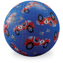 Crocodile Creek Playground Ball (Racecar) - 7 Inches