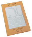 EMOTION & KIDS | BLUE SAFARI FACE WASHERS 2 PCS