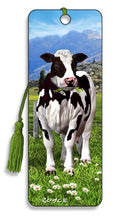 3D Lenticular Bookmark - Daisy Cow