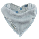 Silly Billyz | Towel Bandana Bib Dusty blue
