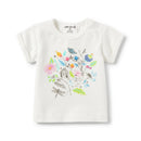 WILSON & FRENCHY SECRET GARDEN ROLLED CUFF T-SHIRT