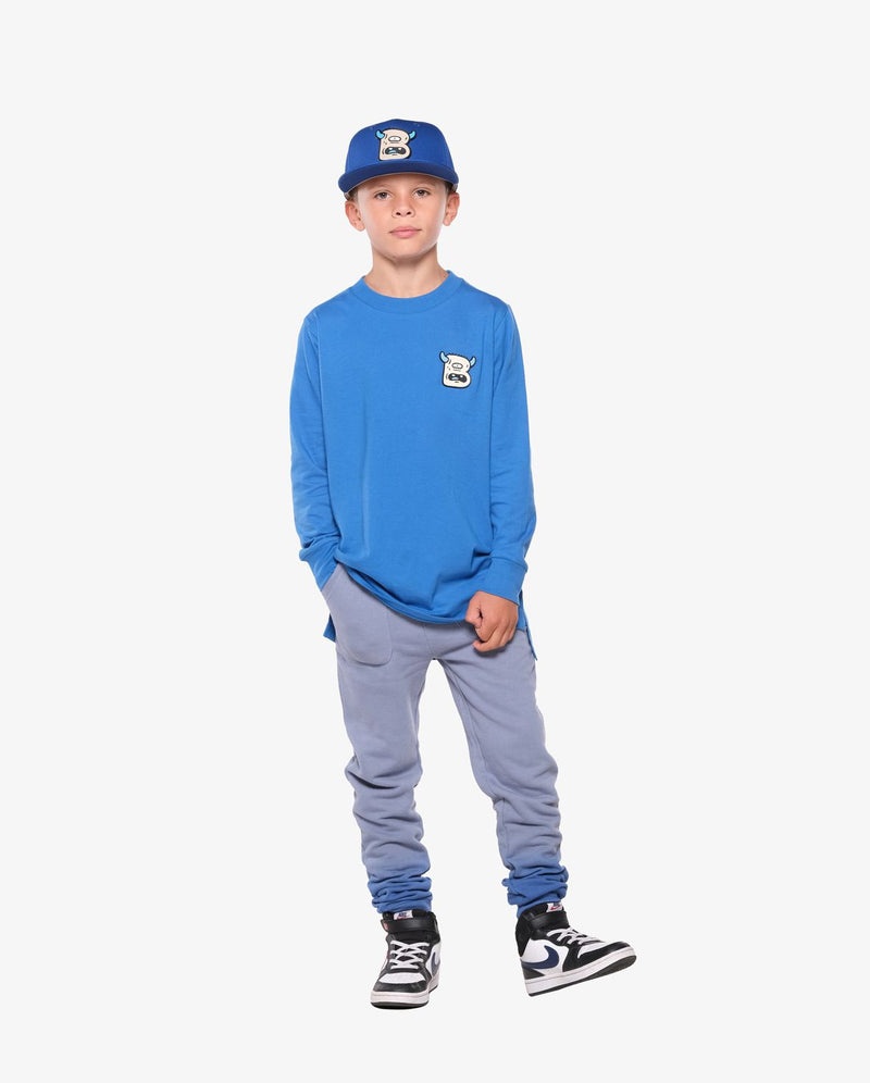 BOB | Monsters Step Hem Longsleeve Tee