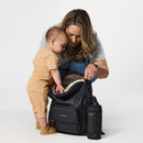 Pretty Brave | Chloe  Nursery Backpack - Black
