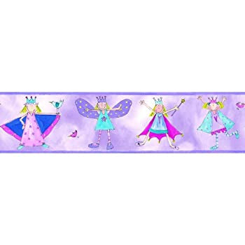 RoomMates |  Fairy Princess Peel and Stick Wall Border