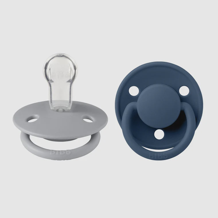 Bibs Pacifier | De Lux Round -Assort