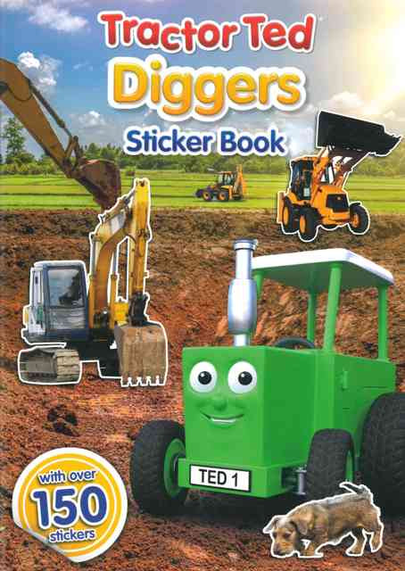 Tractor Ted | Diggers Sticker Book