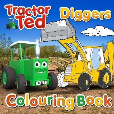 Tractor Ted | Digger Colouring Book