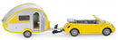 Siku 1629 | VW Beetle Convertible with Caravan