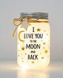 Stellar Haus  | I Love You to the Moon & Back Sparkle Jar