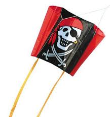 HQ Kites Sleddy Single Line Kite - Jolly Roger