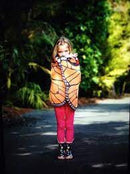 Chiffon  Butterfly Wings Orange