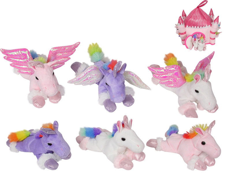 20cm Rainbow Unicorn/Pegasus