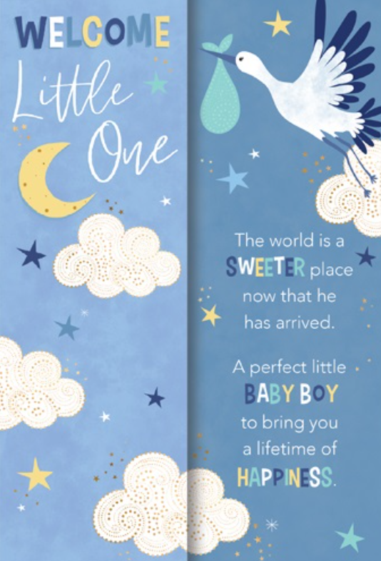 Elegance card| Welcome Little One