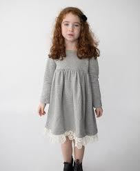 Alex & Ant | Ginger Fleece Grey Dress